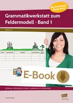 Grammatikwerkstatt zum Feldermodell (GS) - Band 1 - Einführung - Verberstsätze im Präsens - Lexikalklammer im Verbzweitsatz - Deutsch