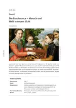Neuzeit: Die Renaissance - Mensch und Welt in neuem Licht - Geschichte