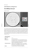 Der Millikan-Versuch - Elektrizitätslehre und Magnetismus - Physik