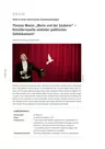 Thomas Manns "Mario und der Zauberer" - Künstlernovelle und/oder politisches Zeitdokument? - Texte in ihrem historischen Zusammenhang - Deutsch