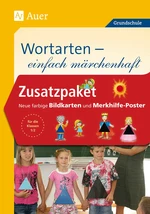 Zusatzpaket zu Wortarten - einfach märchenhaft - Farbige Bildkarten zum beliebten Unterrichtsmaterial für die Klasse 1/2, mit Merkhilfe-Poster - Deutsch