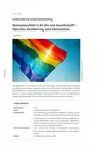 Der Umgang mit Homosexualität in Kirche und Gesellschaft - Zwischen Annäherung und Inkonsistenz - Religion