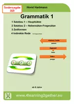 Grammatik 1 - im günstigen Paket - Hauptsätze, Nebensätze, Zeitformen und indirekte Rede - Deutsch