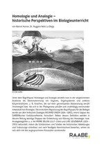 Homologie und Analogie - Historische Perspektiven im Biologieunterricht - Biologie
