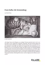 Franz Kafka: Die Verwandlung - Abiturvorbereitung Deutsch - Deutsch
