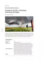 Tornados in den USA: Entstehung, Verbreitung und Folgen - Naturrisiken und Naturkatastrophen - Erdkunde/Geografie