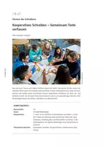 Kooperatives Schreiben - Gemeinsam Texte verfassen - Deutsch