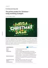 The perfect product for Christmas - Using marketing strategies - Englisch