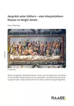 Latein: Gespräch unter Göttern - Eine Interpretationsklausur zu Vergils Aeneis - Latein