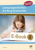 Lesespurgeschichten: Auf Burg Drachenfels - Differenzierte Geschichten und abwechslungsreiche Aufgaben zu einem fantasievollen Thema - Deutsch