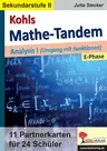Mathe-Tandem / Analysis I - Umgang mit Funktionen - 11 Partnerkarten für 24 Schüler - Mathematik