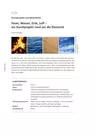 Ein Kunstprojekt rund um die Elemente - Feuer, Wasser, Erde, Luft - Kunst/Werken