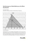 Analysis: Bestimmung von Teilverhältnissen mit affinen Koordinaten - Mathematische Probleme schneller lösen - Abiturvorbereitung - Mathematik