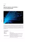 Optik: Optische Speicher und Lichtleiter - CD und Glasfaserkabel - Physik