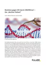 Resistenz gegen HIV durch CRISPR/Cas? - Der "Berliner Patient" - Biologie