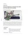Abstrakte Bildräume im künstlerischen Werk von Frank Stella und El Lissitzky - Objektanalyse Kunstunterricht Sekundarstufe II - Kunst/Werken