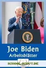 Joe Biden - The New President of the USA - Arbeitsblätter "Englisch - aktuell" - Englisch