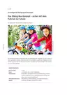 Sicher mit dem Fahrrad zur Schule - Das Biking-Bus-Konzept - Sport