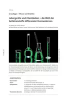 Laborgeräte und Chemikalien - Die Welt der Gefahrenstoffe differenziert kennenlernen - Chemie