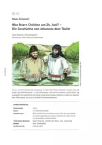 Die Geschichte von Johannes dem Täufer - das Neue Testament - Was feiern Christen am 24. Juni? - Religion
