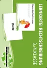 Lernkarten Rechtschreibung 3./4. Klasse - 120 Merkwörterkarten zum Ausdrucken - Deutsch