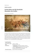 Curtius Rufus und die Geschichte Alexanders des Großen - Antike Geschichte - Latein