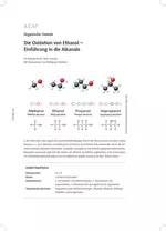 Einführung in die Alkanale - organische Chemie - Die Oxidation von Ethanol - Chemie