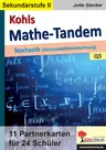 Mathe-Tandem / Stochastik - 11 Partnerkarten für 24 Schüler - Mathematik