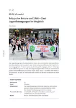 Fridays for Future und 1968 - Zwei Jugendbewegungen im Vergleich - Geschichte