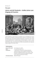 Lukrez und die Pandemie - Antike Lehren zum Umgang mit Seuchen - Latein
