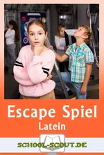 Escape Room Spiel: Bezwinge die Sphinx! Grammatik 1. Lernjahr Latein. - Wiederholung und Vertiefung der Grammatik des ersten Lernjahres Latein - Latein