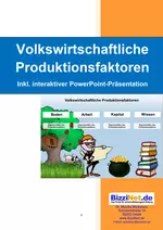 Volkswirtschaftliche Produktionsfaktoren - Mit interaktiver PowerPoint-Präsentation - Sowi/Politik
