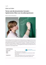 Terme und die binomischen Formeln - Zahlen und Größen - Spielerisches Üben von Grundkompetenzen - Mathematik