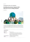 Die Millenniumsziele der Agenda 2030 - Wie kann ich sie im Alltag umsetzen? - Ethik
