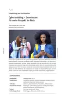 Cybermobbing - Gemeinsam für mehr Respekt im Netz - Entwicklung und Sozialisation - Pädagogik