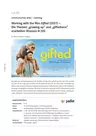 Working with the film "Gifted" (2017) - Die Themen "growing up" und "giftedness" erarbeiten - Englisch