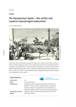 Antike: Die Olympischen Spiele - Das antike und moderne Sportereignis beleuchten - Geschichte