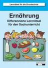 Ernährung - Lernrätsel für den Sachunterricht - Differenzierte Lernrätsel für die Grundschule - Sachunterricht