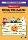 Happy Halloween - 5 einfache Lernrätsel zum Grusel-Wortschatz - Deutsch