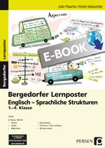 Lernposter Englisch - Sprachliche Strukturen - 6 Poster für den Klassenraum 1.-4. Klasse - Englisch