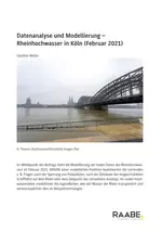 Datenanalyse und Modellierung - Rheinhochwasser in Köln (Februar 2021) - Mathematik