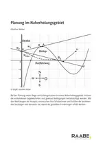 Analyses: Planung im Naherholungsgebiet - Ableitungs- und Integralfunktionen sowie Gleichungssysteme - Mathematik