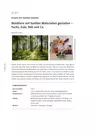 Waldtiere mit textilen Materialien gestalten - Fuchs, Eule, Reh und Co. - Kunst/Werken