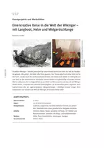 Eine kreative Reise in die Welt der Wikinger - Mit Langboot, Helm und Midgardschlange - Kunst/Werken