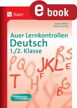 Lernkontrollen Deutsch, Klasse 1-2 - Mit Kopiervorlagen und Lösungen - Deutsch