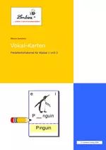 Vokal-Karten - Freiarbeitsmaterialien für die Klassen 1 und 2 - Deutsch