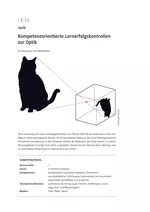 Kompetenzorientierte Lernerfolgskontrollen zur Optik (Klasse 7) - Sammlung von 9 Lernerfolgskontrollen zum Thema Optik - Physik