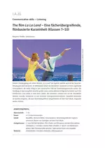 The film "La La Land" - Eine fächerübergreifende, filmbasierte Kurzeinheit - Englisch