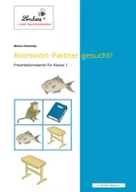 Reimwort-Partner gesucht! - Freiarbeitsmaterialien für die Klasse 1 - Deutsch