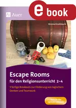 Escape Rooms für den Religionsunterricht 2.-4. Klasse - 5 fertige Breakouts zur Förderung von logischem Denken und Teamwork - Religion